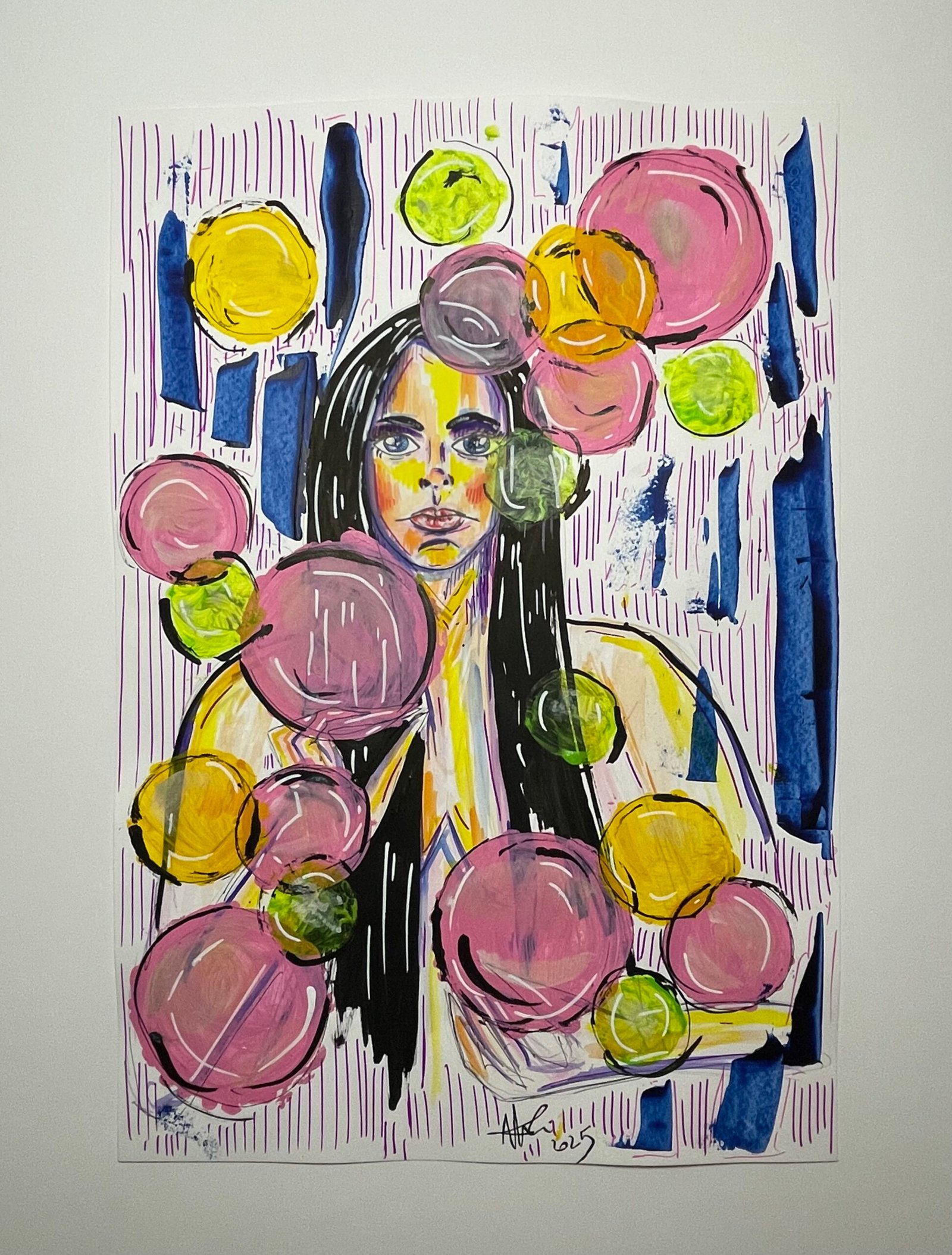 Between the circles of thoughts